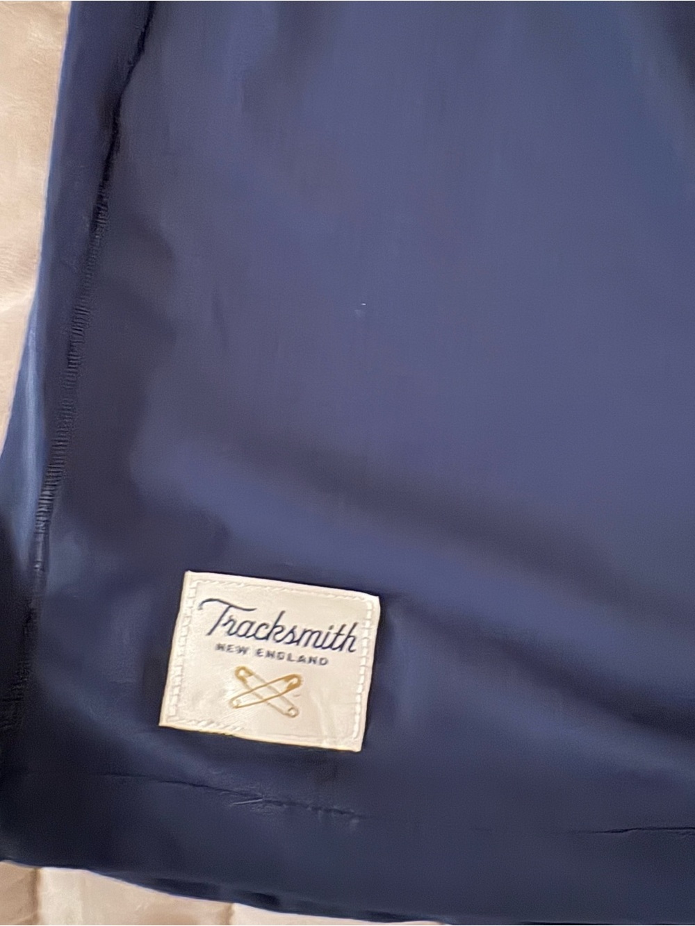 Tracksmith Women’s Navy Van Cortlandt Running Tank Top - Picture 4 of 4